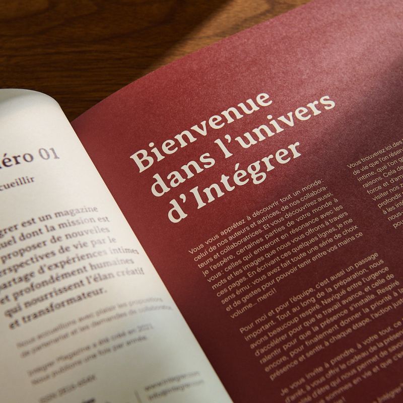 Bienvenue dans l'univers d'Intégrer !